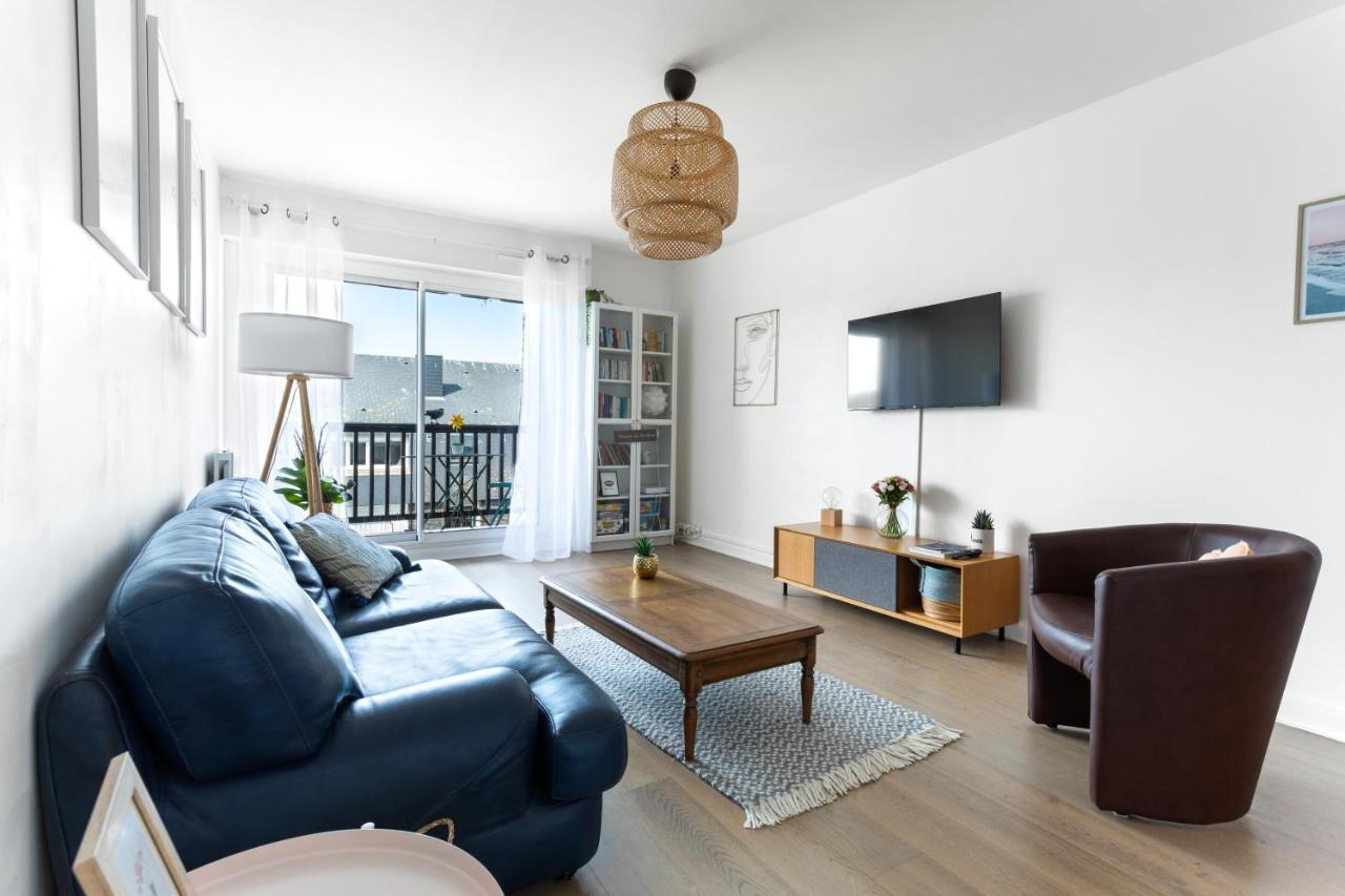 Le Cosy Avec Piscine, Balcon Et Parking Trouville-sur-Mer Exterior foto
